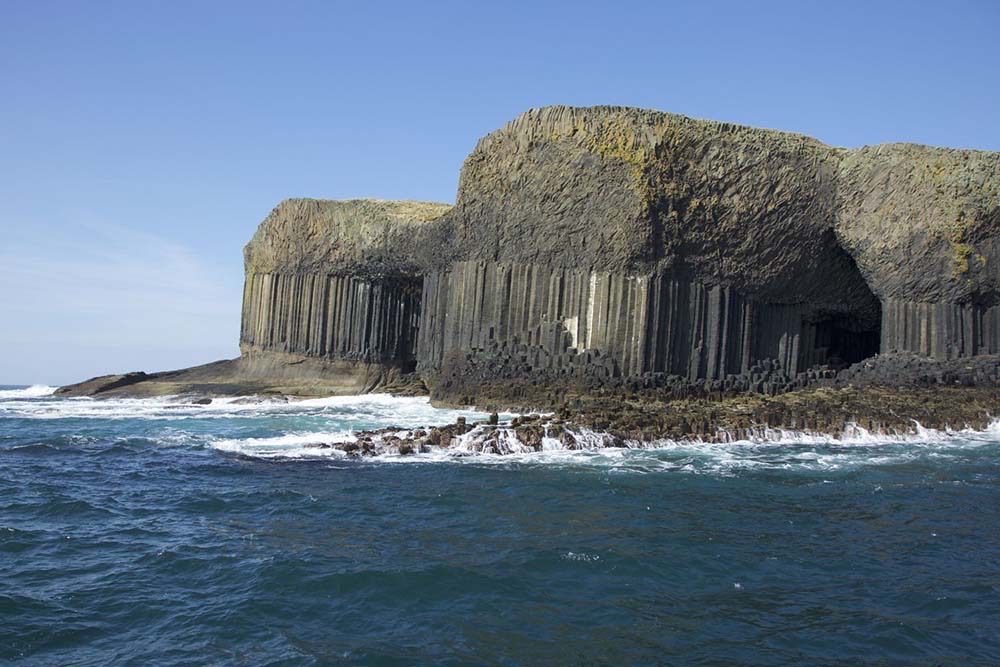 The island of Staffa